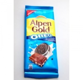 Шоколад "Альпенгольд с Орео" 90гр